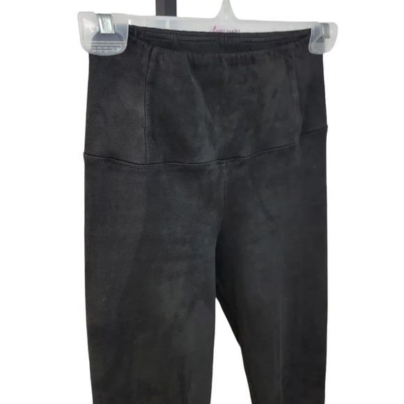 Aritzia Wilfred Free Daria Black Faux Suede Leggings Size XS - Picture 7 of 7